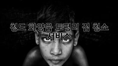 청도 화양읍 토평리 집 청소 서비스